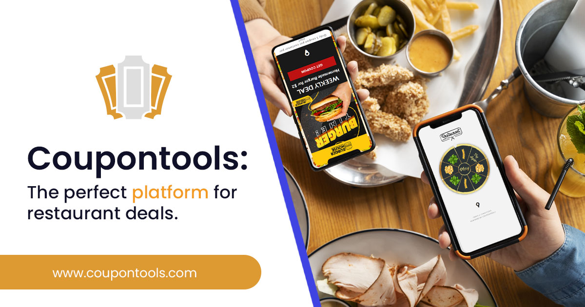 Coupontools: The perfect platform for restaurant deals