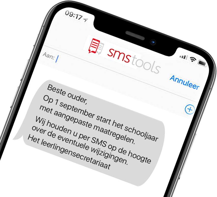 Sms-communicatie voor scholen via je huidige schoolsoftware