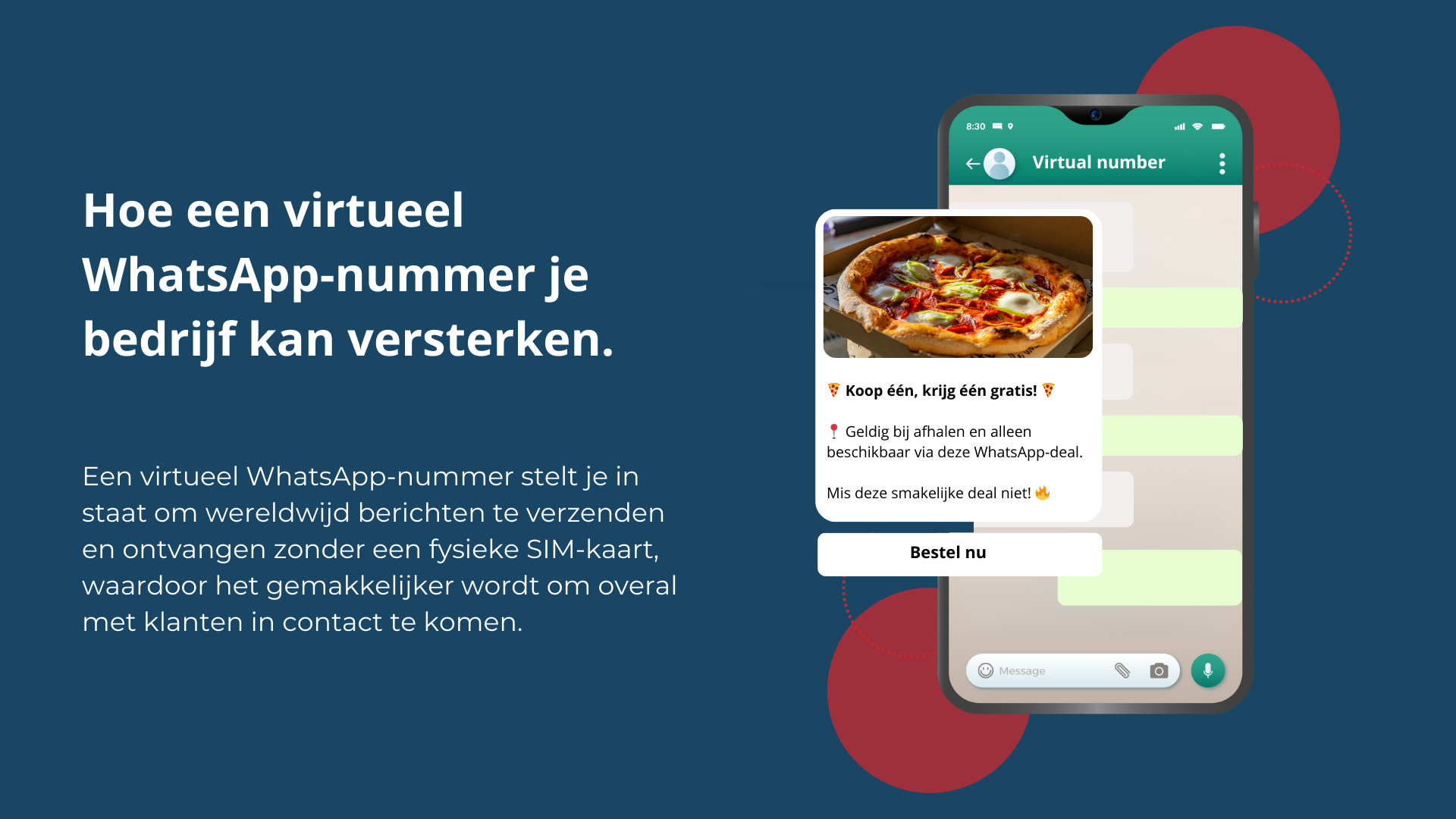 Chat slimmer: Hoe een virtueel WhatsApp-nummer jouw bedrijf kan verbeteren met SMStools